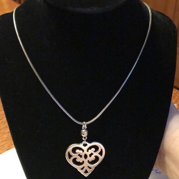 Brighton Geneva Heart Necklace NWT silver J42230 Brighton Geneva Heart Necklace NWT silver J42230