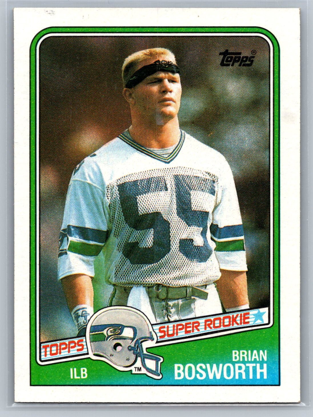 1988 Topps Brian Bosworth #144 Seattle Seahawks