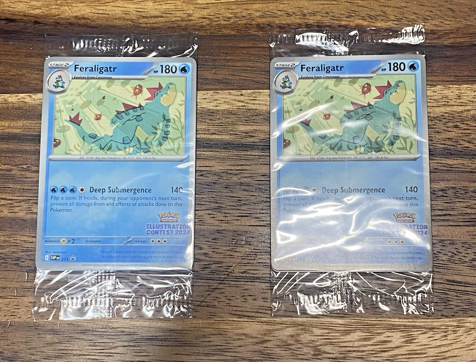 (2)Pokemon TCG Illustration Contest 2024 - SVP213 SVP214 SVP215 x2 Promos Sealed