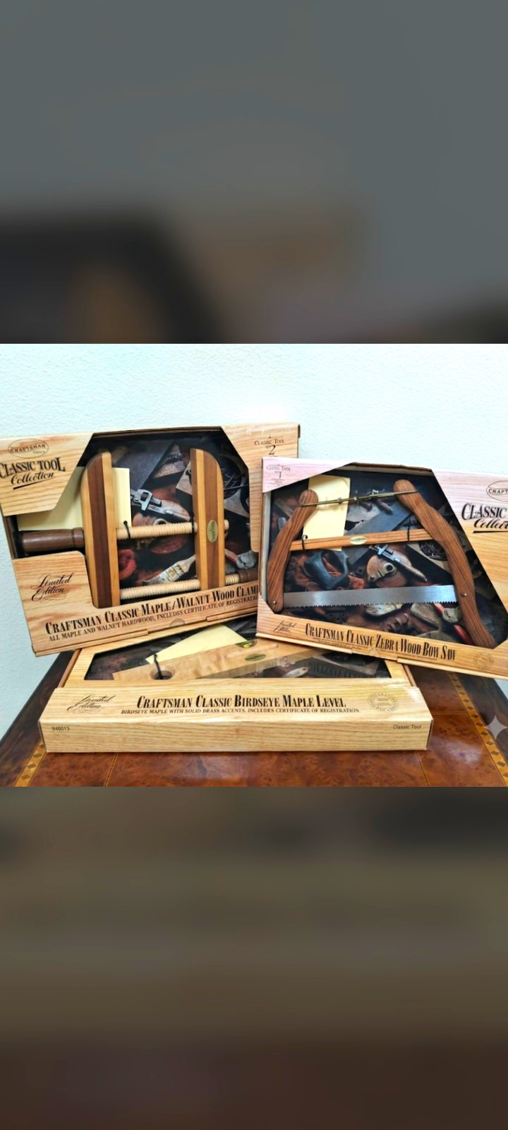 ​Rare Limited Edition Craftsman Classic Tool Collection - 3-Piece Set (New)