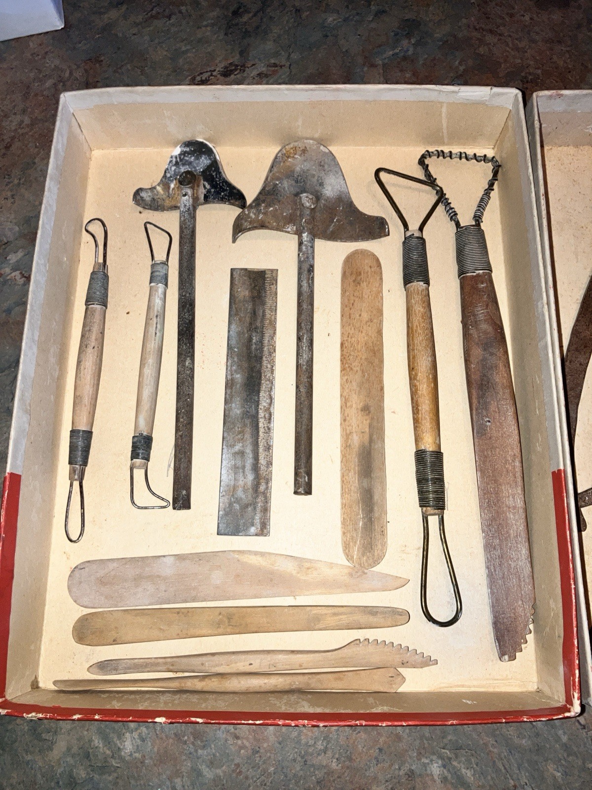 Vintage Pottery Sculpting Modeling Tools Clay Ceramic Lot 23 Pieces