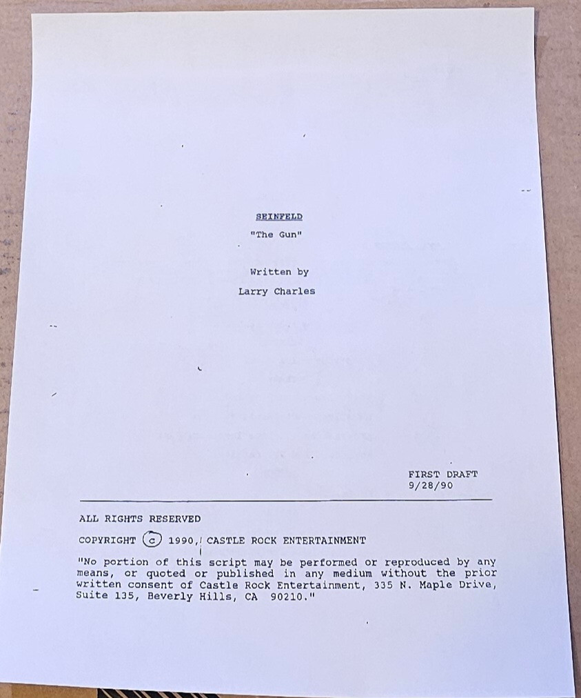 Unproduced SEINFELD \