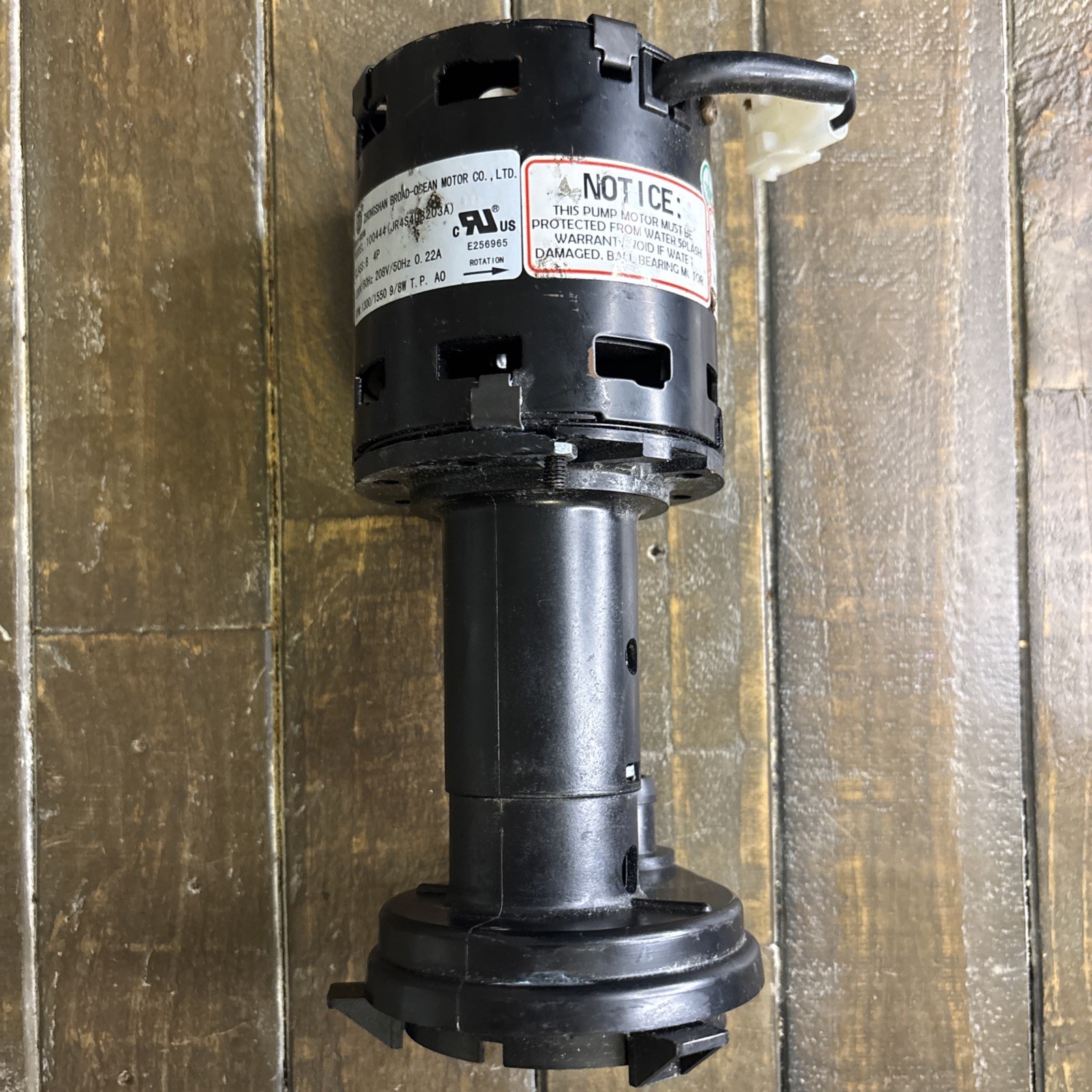 Hartell Pumps GPP-1MH-2P Ice Machine Pump IOM 9161137-02 100444 803594