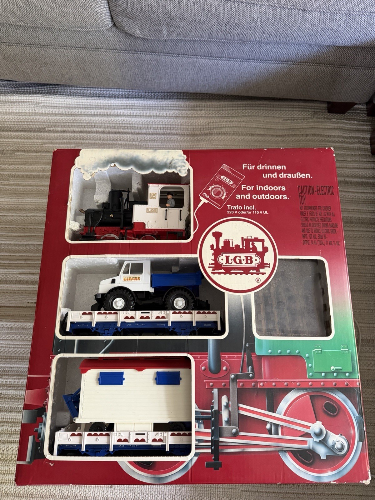 LGB 72988 The Big Train Circus Train Set Made in Germany TESTED Working READ LGB 72988 The Big Train Circus Train Set Made in Germany TESTED Working READ