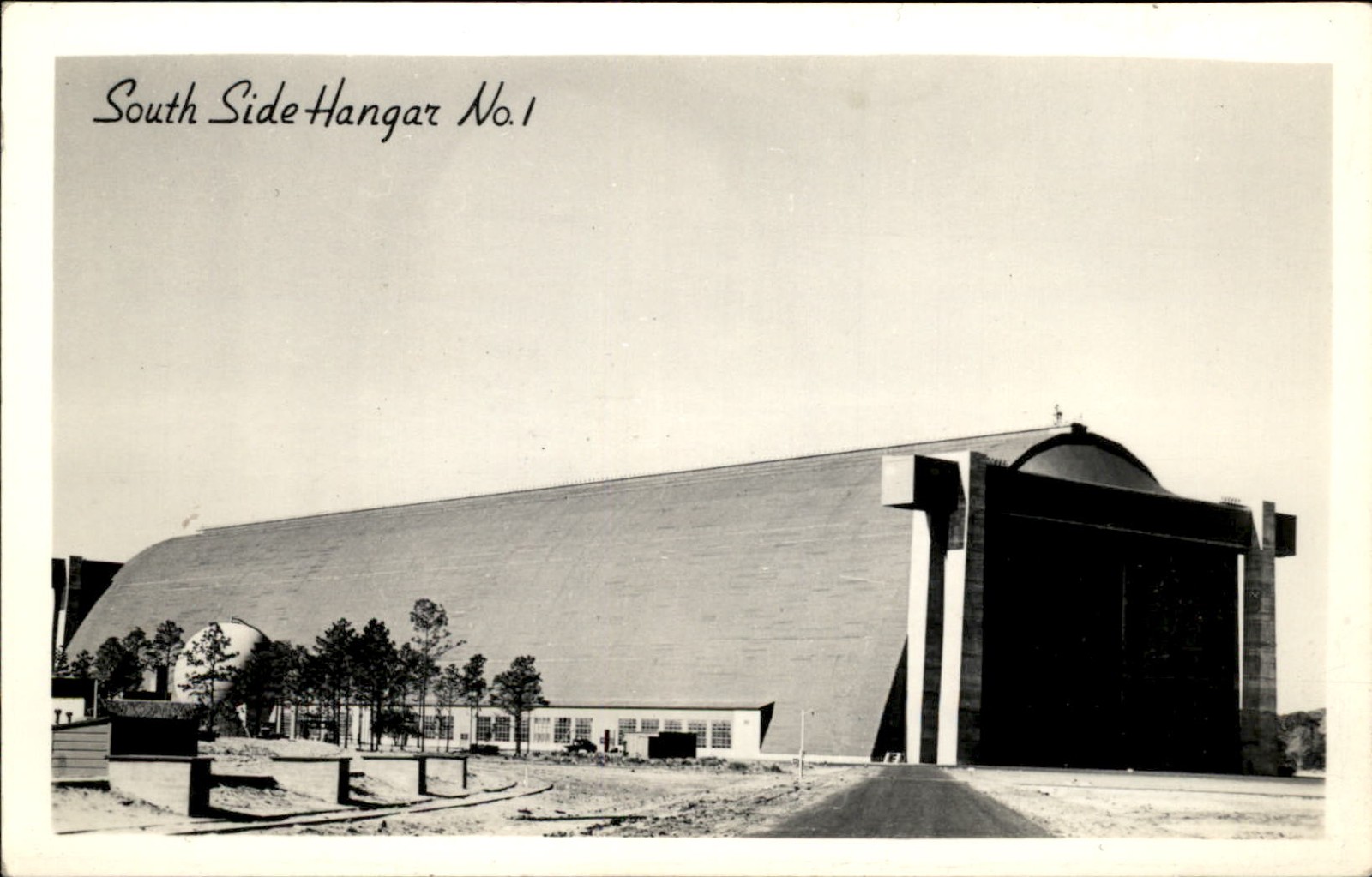 Glynco GA Hangar c1940s Real Photo Vintage Postcard bhn Glynco GA Hangar c1940s Real Photo Vintage Postcard bhn
