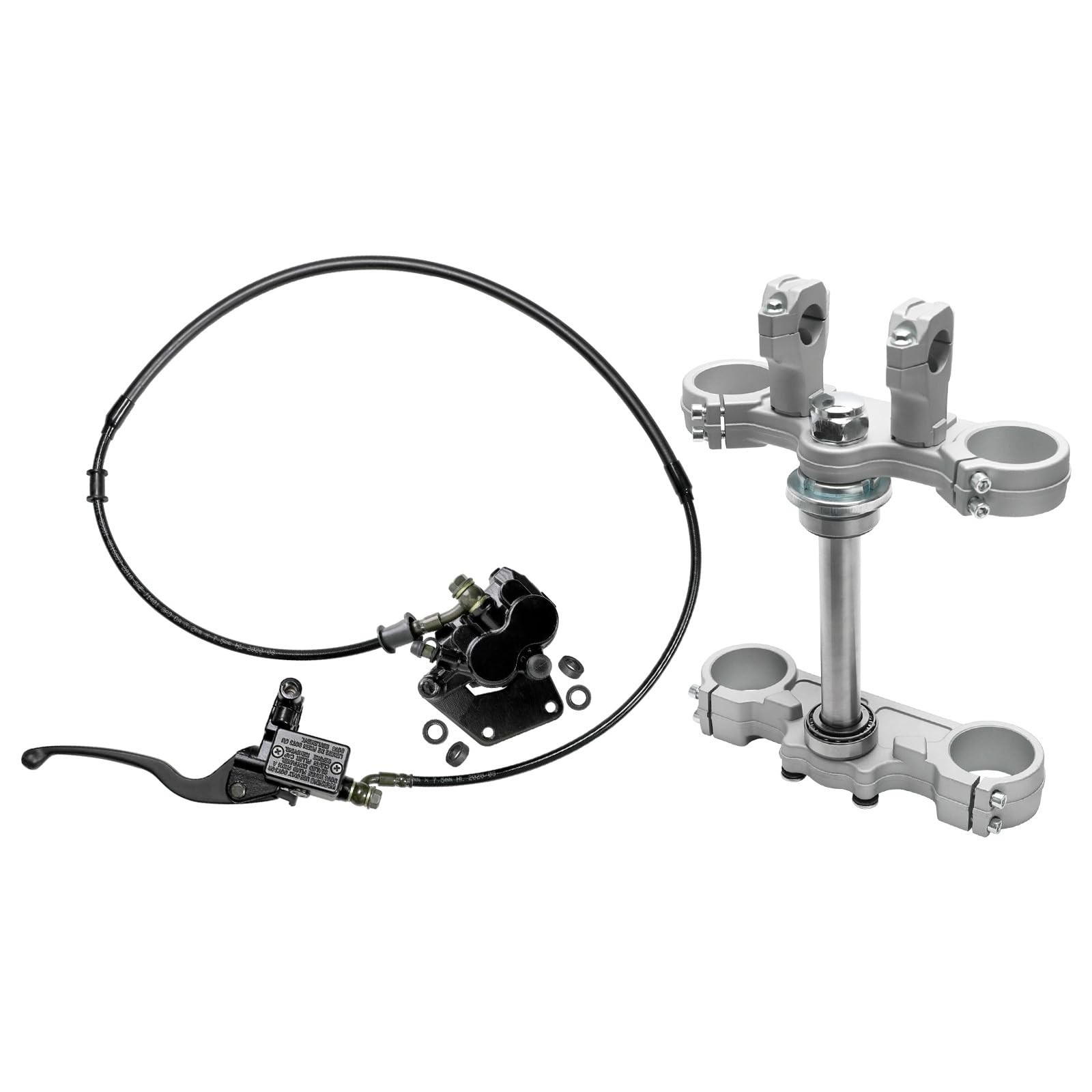 45/48mm Fork Triple Tree Clamp with Brake Caliper for 110cc 250cc Dirt Pit Bike