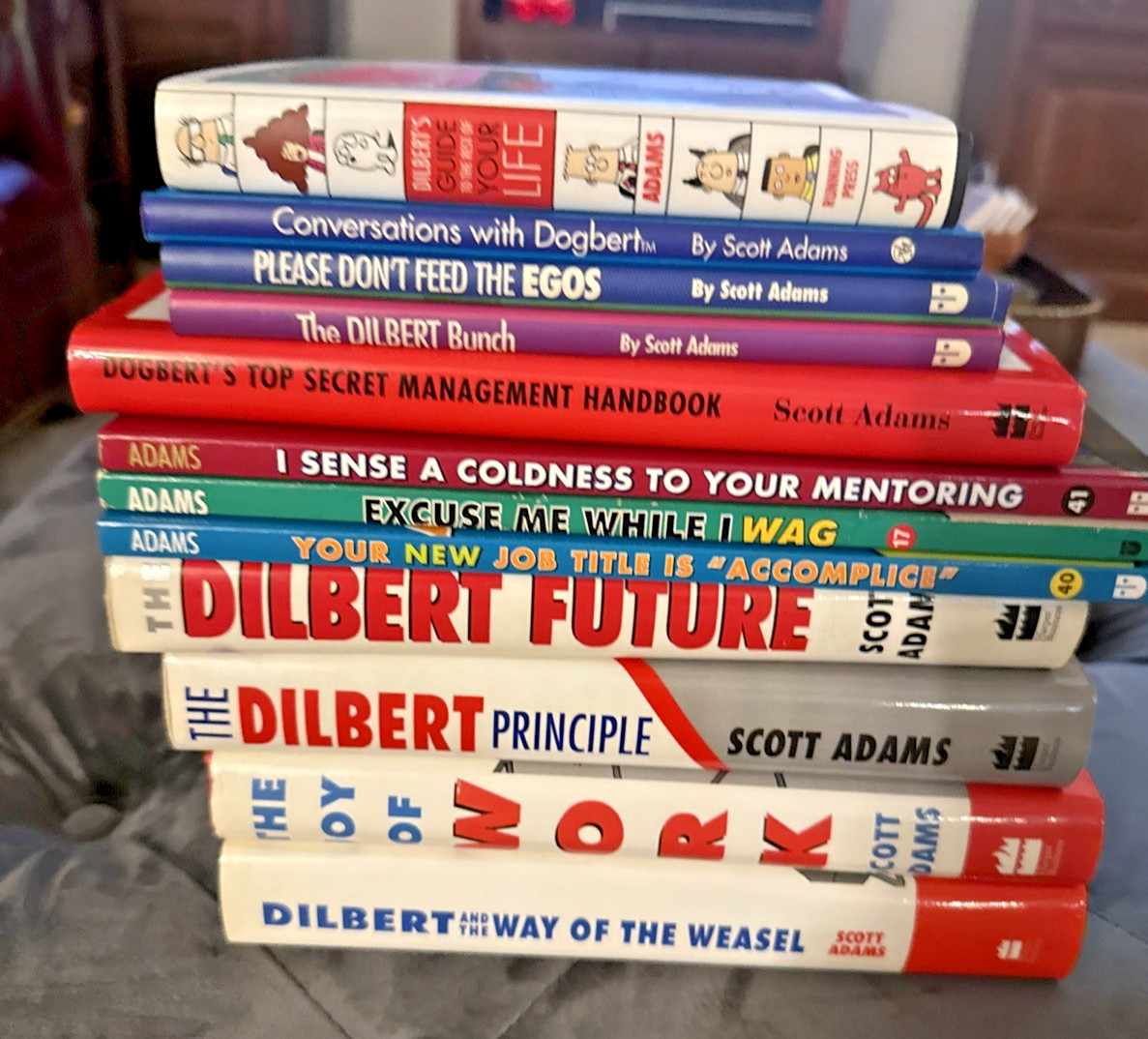 Dilbert Lot 13 Books Scott Adams  Paperback & 1 Hardback