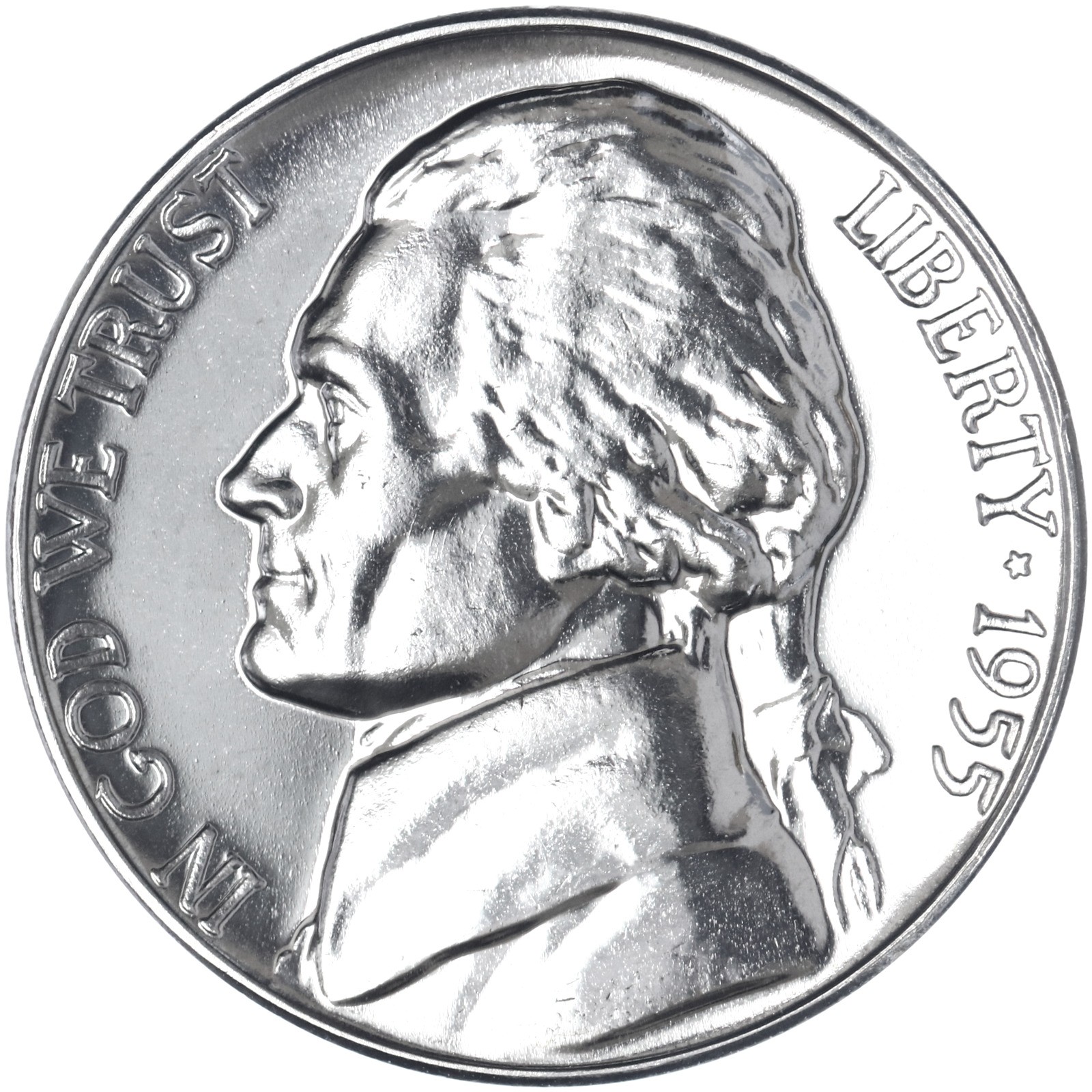 1955 (P) Jefferson Nickel Gem Proof