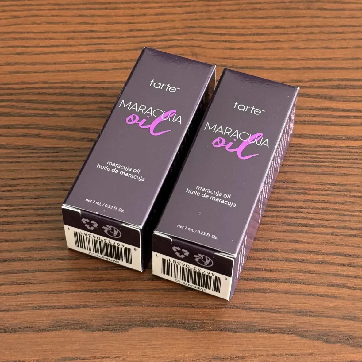 x2 Tarte Cosmetics - Maracuja Oil, Travel Size, 0.23 Fl Oz/7 mL