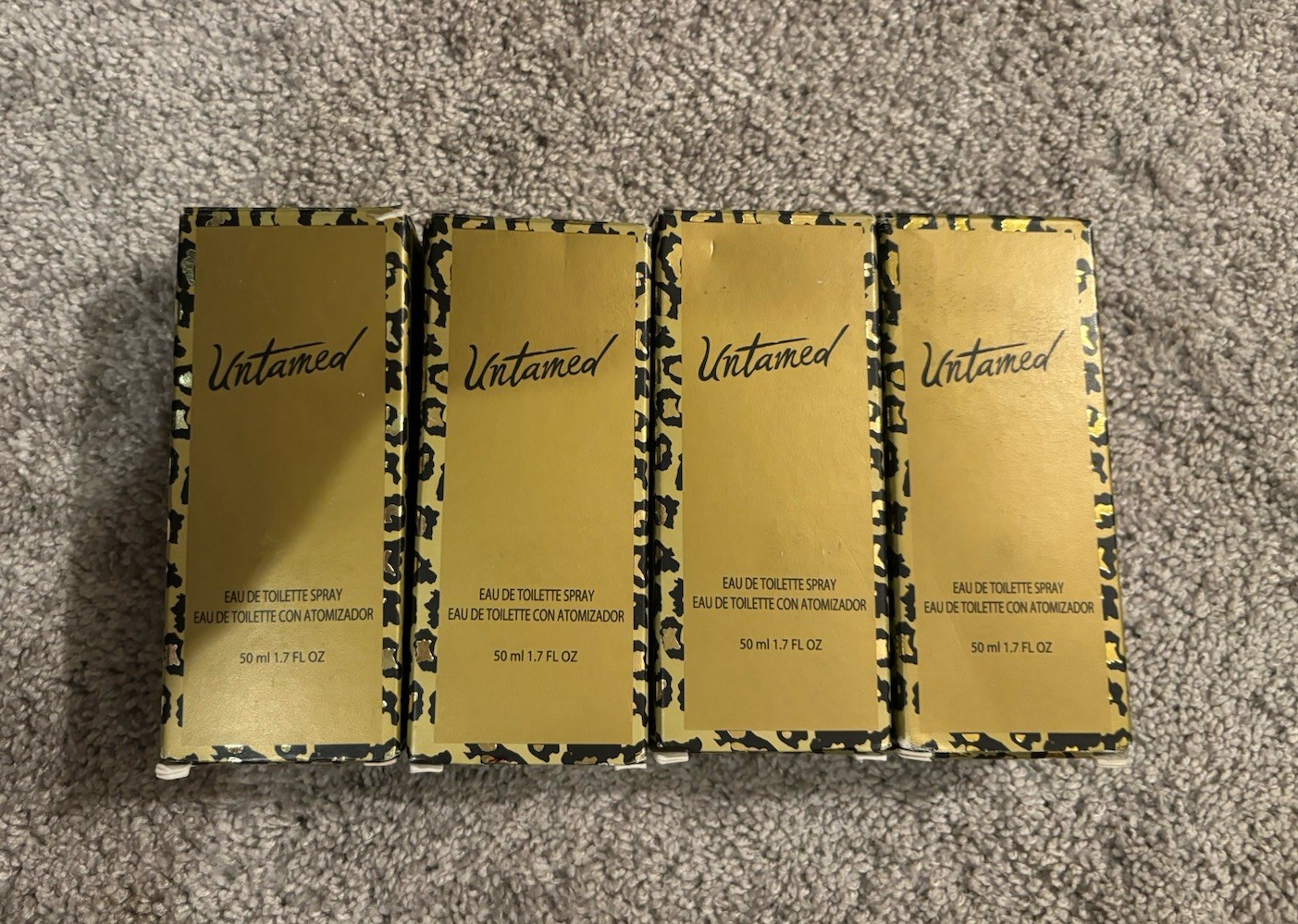 Untamed Eau De Toilette by Avon...2002...DISCONTINUED FRAGRANCE X4 set of 4 lot Untamed Eau De Toilette by Avon...2002...DISCONTINUED FRAGRANCE X4 set of 4 lot