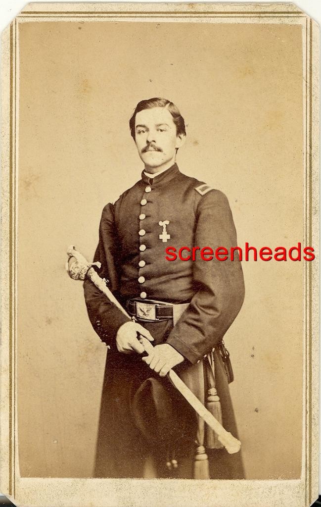 1860s CIVIL WAR SOLDIER CDV PHOTO 