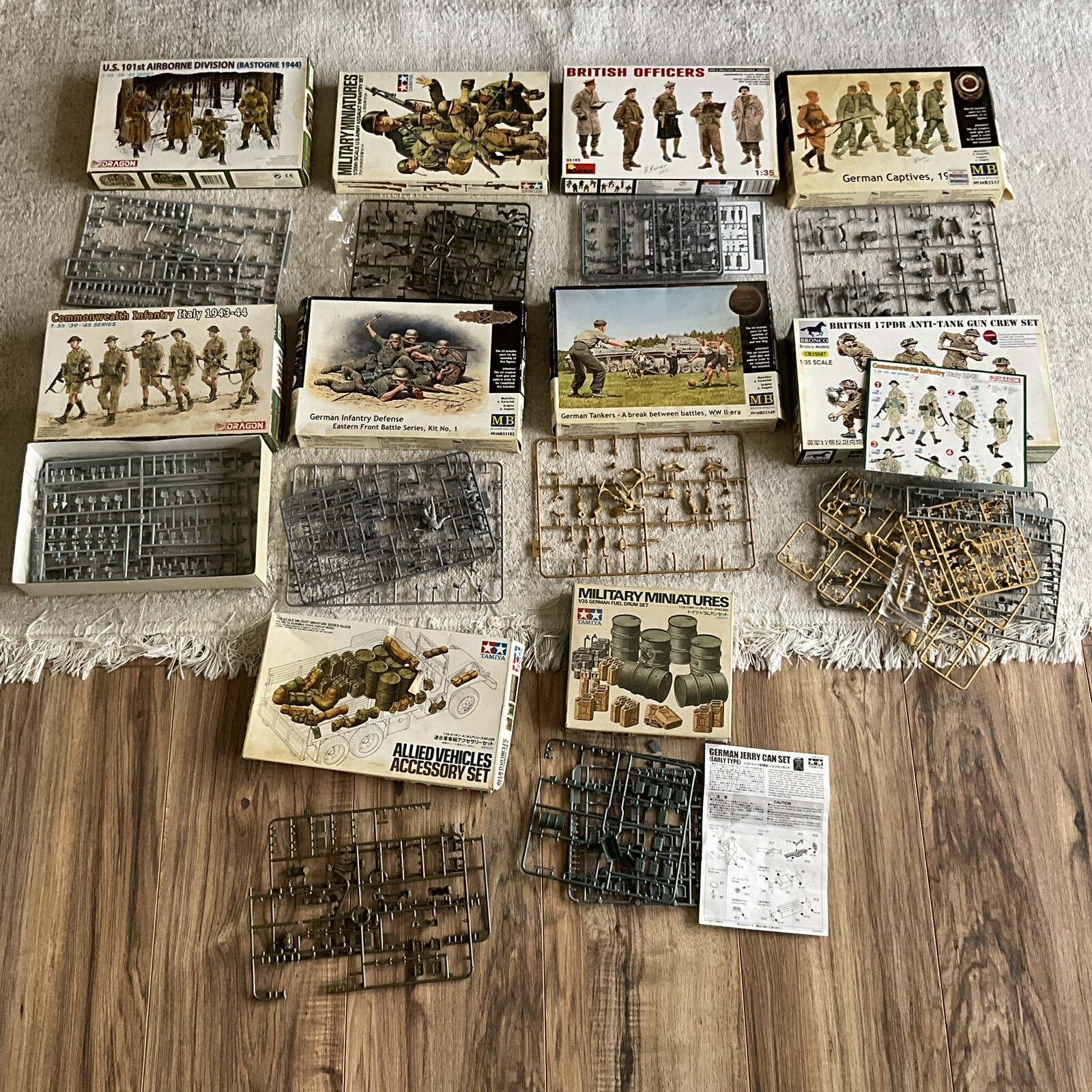 Dragon Infantry Models Open Boxes Vintage Incomplete Sets Parts Dragon Infantry Models Open Boxes Vintage Incomplete Sets Parts