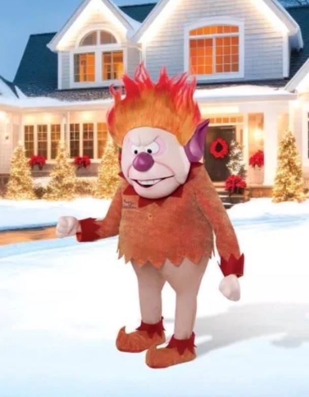 4.8 FT ANIMATED HEAT MISER FROM YEAR WITHOUT A SANTA CLAUS CHRISTMAS PROP 4.8 FT ANIMATED HEAT MISER FROM YEAR WITHOUT A SANTA CLAUS CHRISTMAS PROP