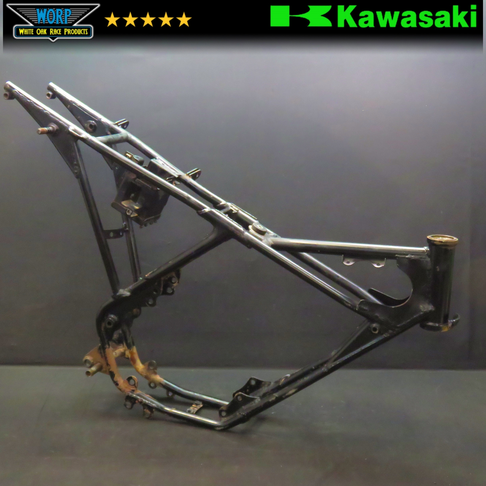 1969 KAWASAKI C2TR ROADRUNNER MAIN FRAME CHASSIS BODY 32002-016 GENUINE OEM 1969 KAWASAKI C2TR ROADRUNNER MAIN FRAME CHASSIS BODY 32002-016 GENUINE OEM