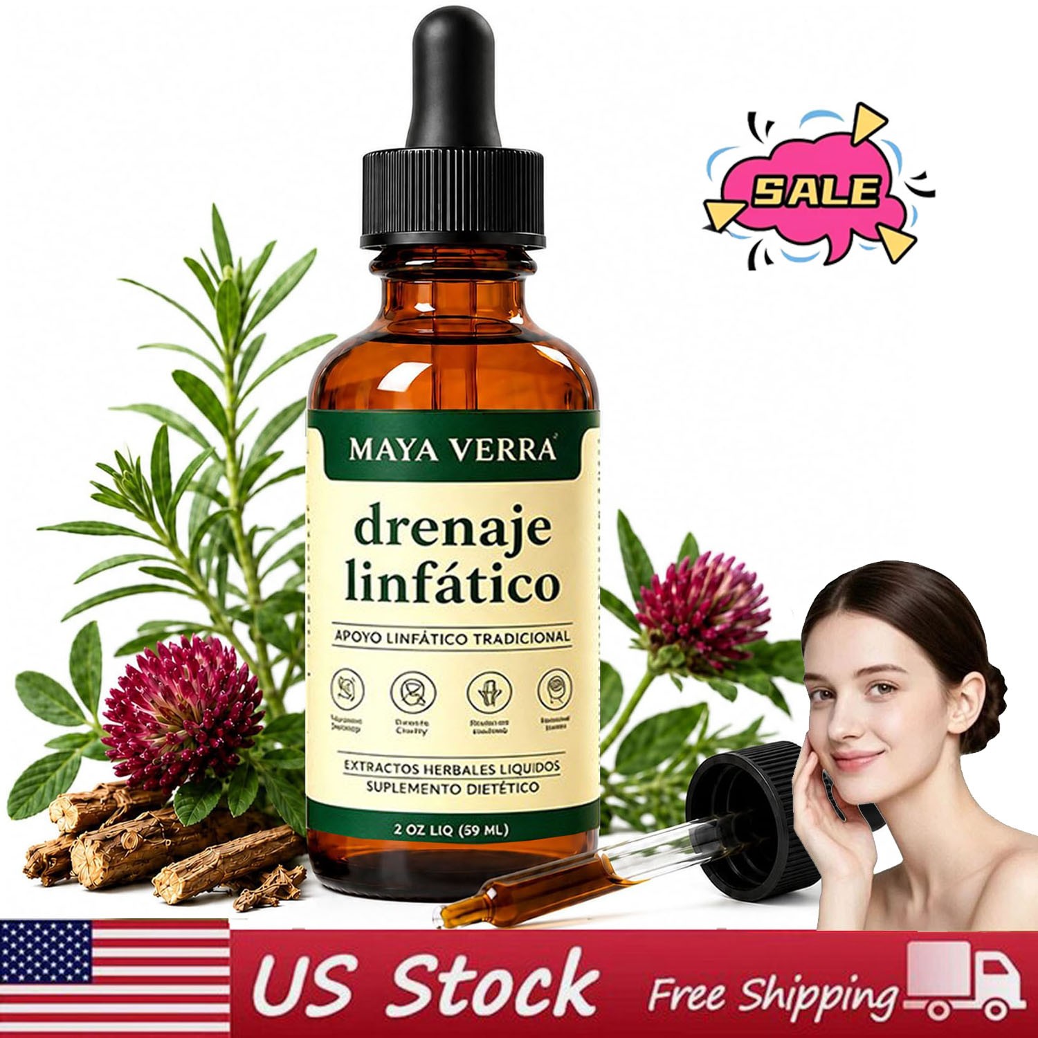 🔥Mayaverra Drenaje Linfático Drops, natural herbal formula, gluten-free 2026