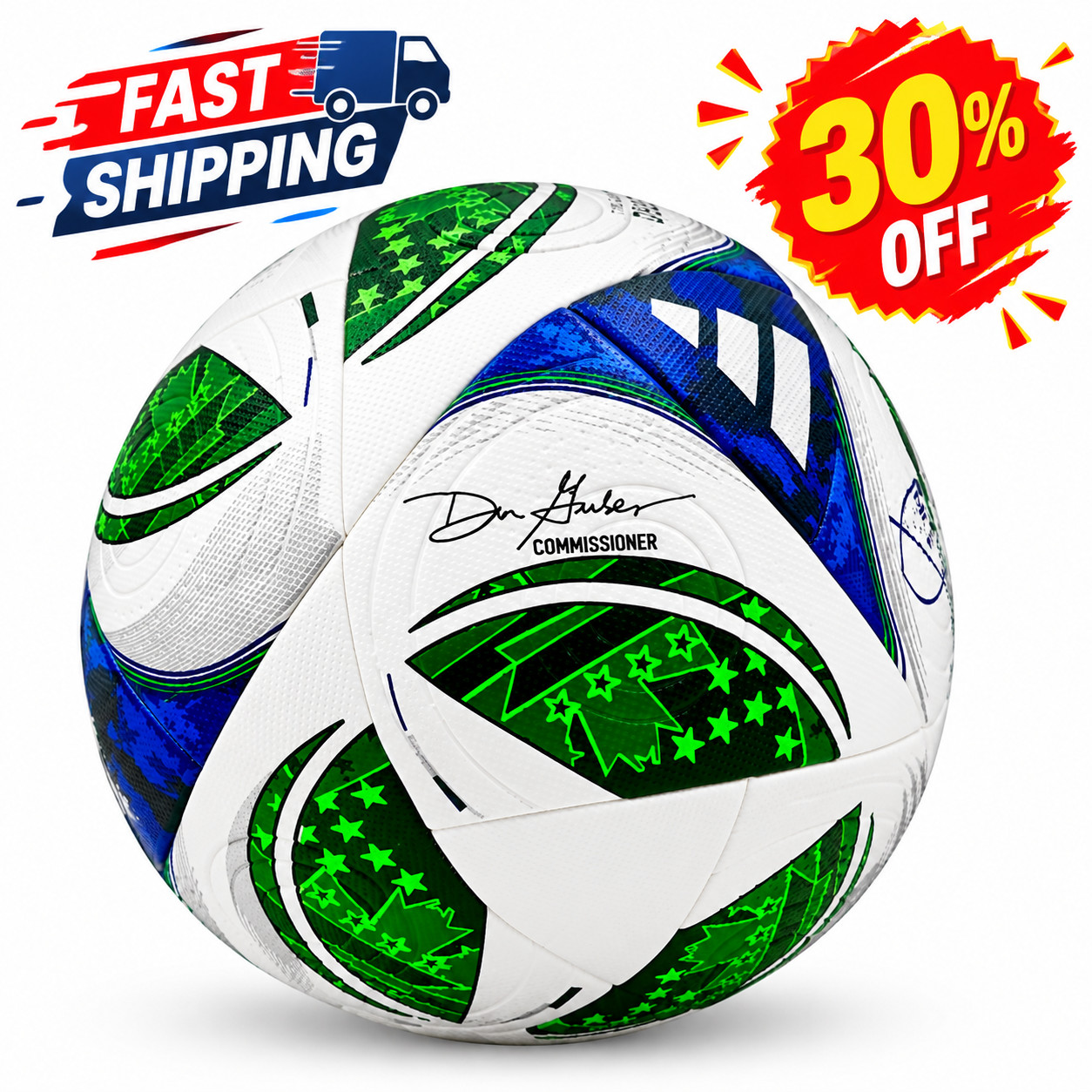 MLS Pro 2025 Official Match Ball FIFA Quality Size 5 Soccer Football Without Box