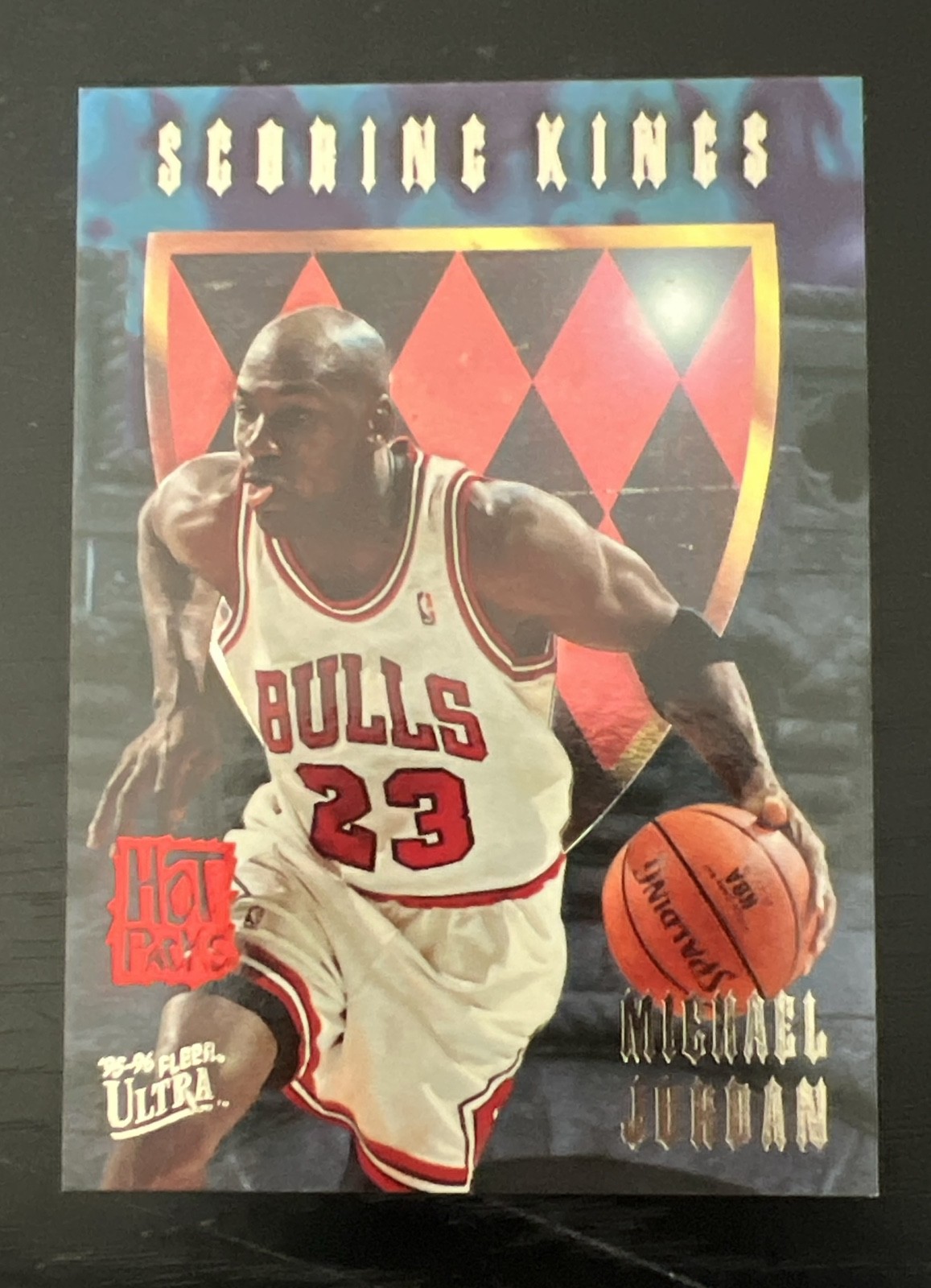 1995-96 Fleer Ultra - Scoring Kings Michael Jordan #4 Hot Packs 1995-96 Fleer Ultra - Scoring Kings Michael Jordan #4 Hot Packs