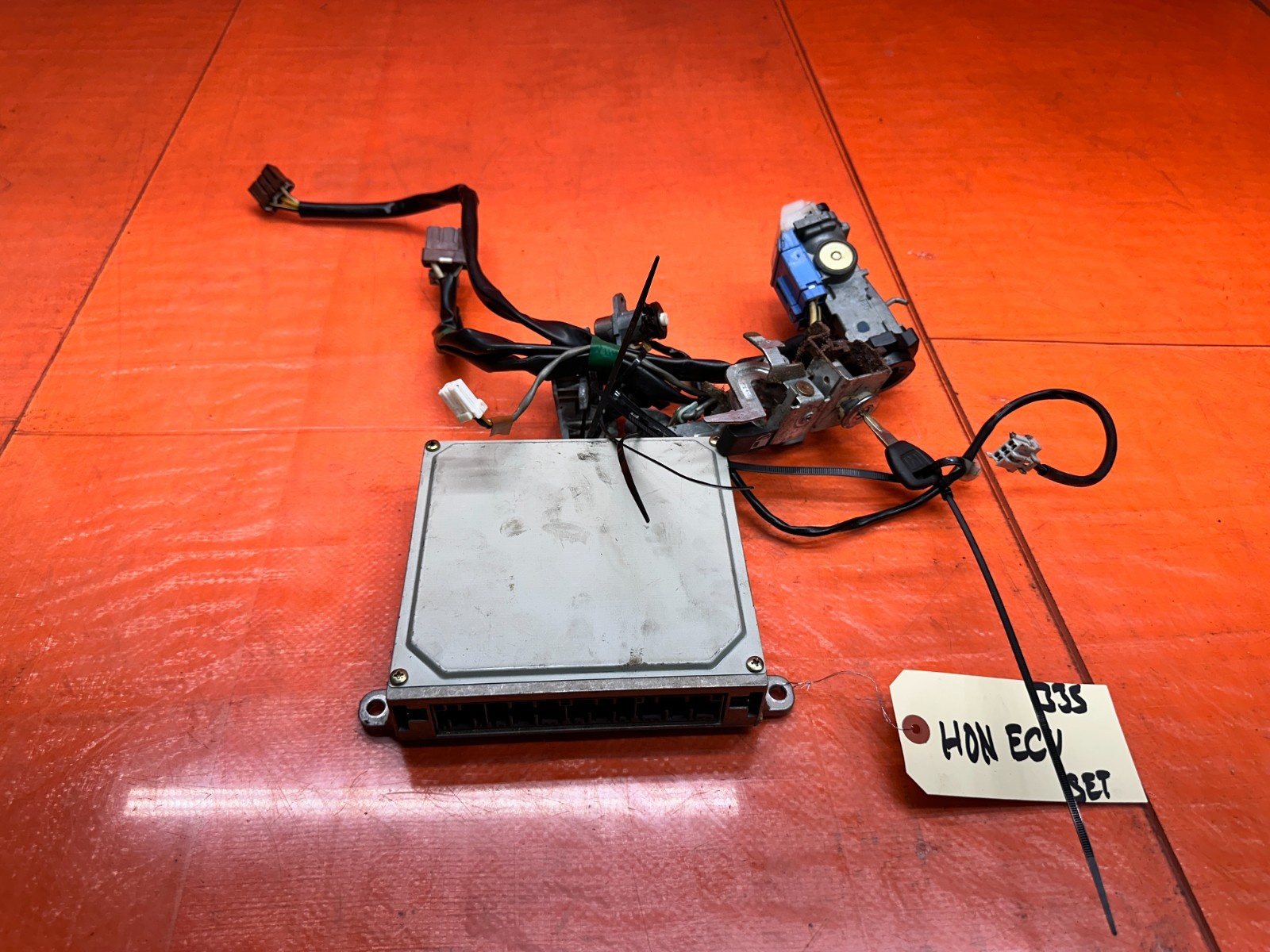 97-01 HONDA PRELUDE 2.2L ECU IMMOBILIZER IGNITION SWITCH CYLINDER LOCKS OEM #335