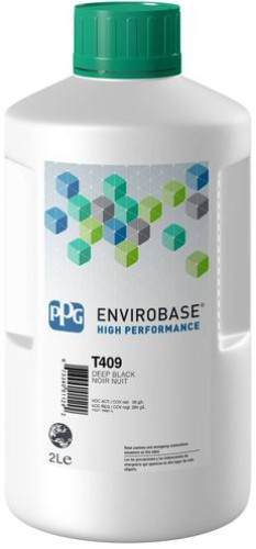 PPG T409 2L Envirobase Deep Black Paint Tint/Toner 