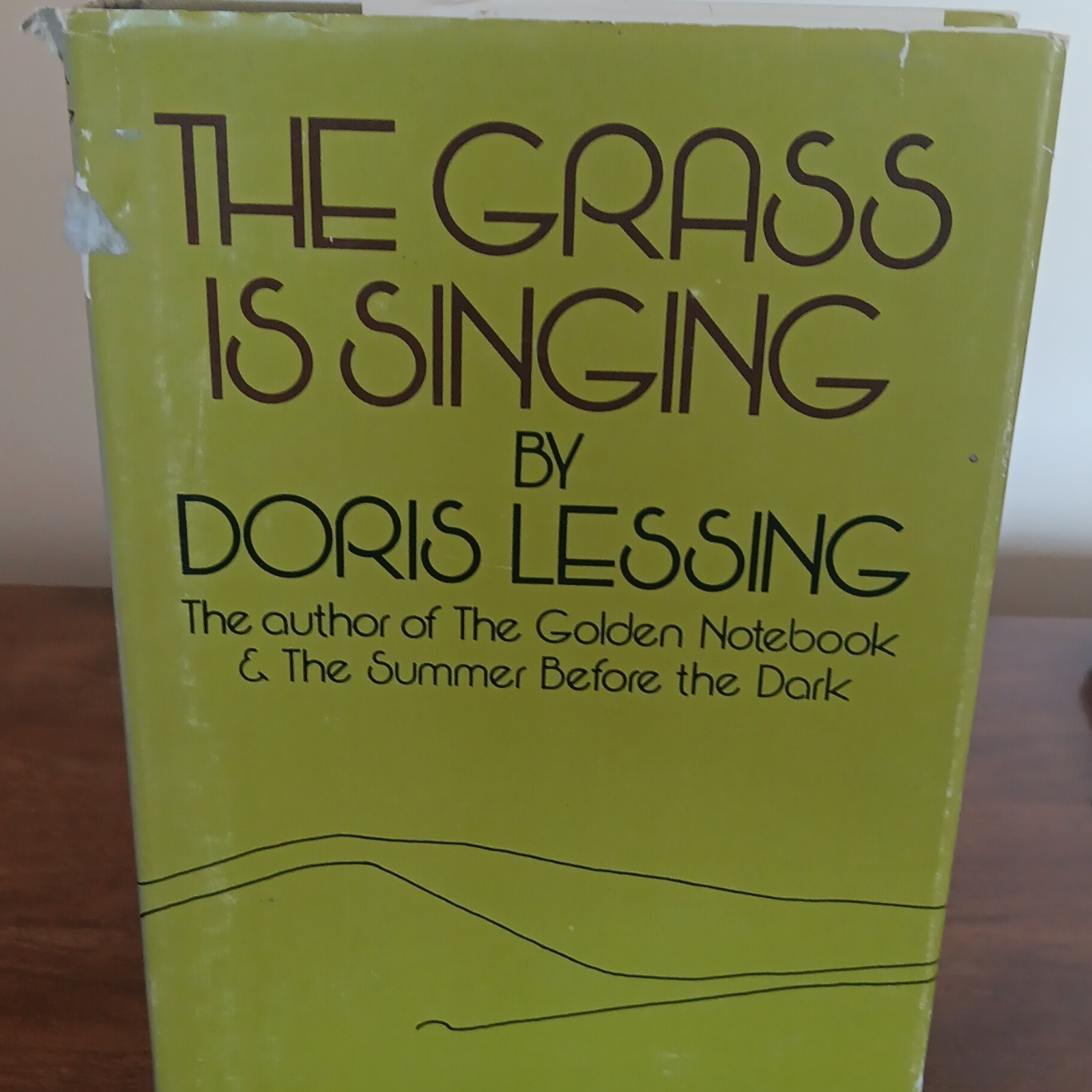 The Grass Is Singing Doris Lessing (HC, 1950) Thomas Y. Crowell DJ Vintage