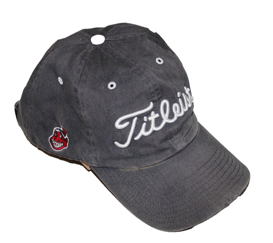 RARE Titleist Cleveland Indians MLB Athentic Hat. Vintage RARE Titleist Cleveland Indians MLB Athentic Hat. Vintage