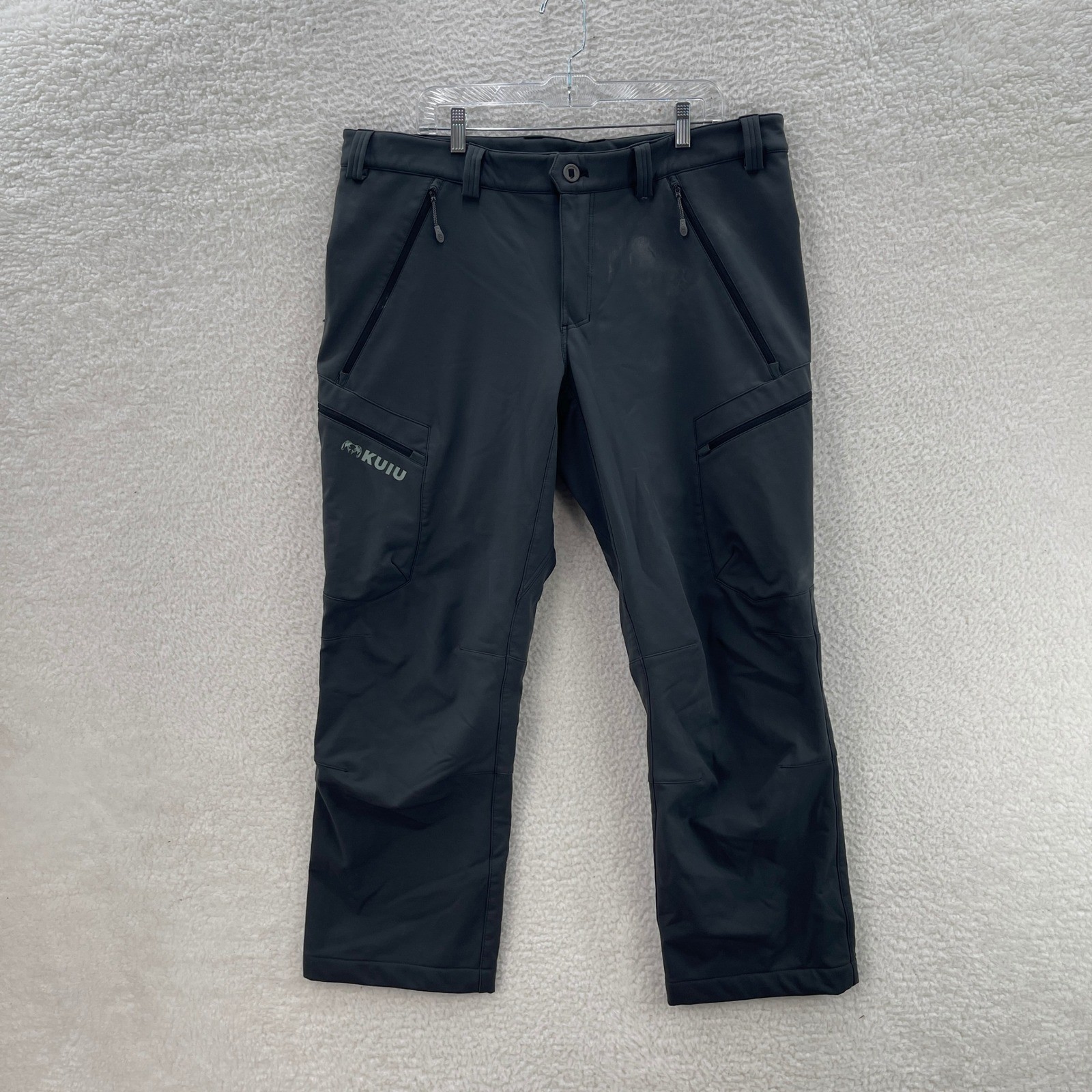 KUIU Pants Mens 40 Gray Guide Pro Fleece Lined Hunting Hiking Outdoor Gorpcore KUIU Pants Mens 40 Gray Guide Pro Fleece Lined Hunting Hiking Outdoor Gorpcore