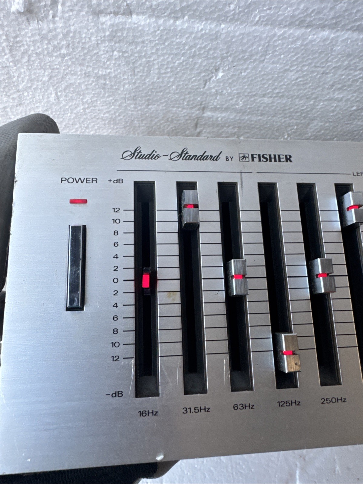Vintage Fisher Studio Standard EQ-550 Band Stereo Graphic Equalizer HiFi EQ Vintage Fisher Studio Standard EQ-550 Band Stereo Graphic Equalizer HiFi EQ