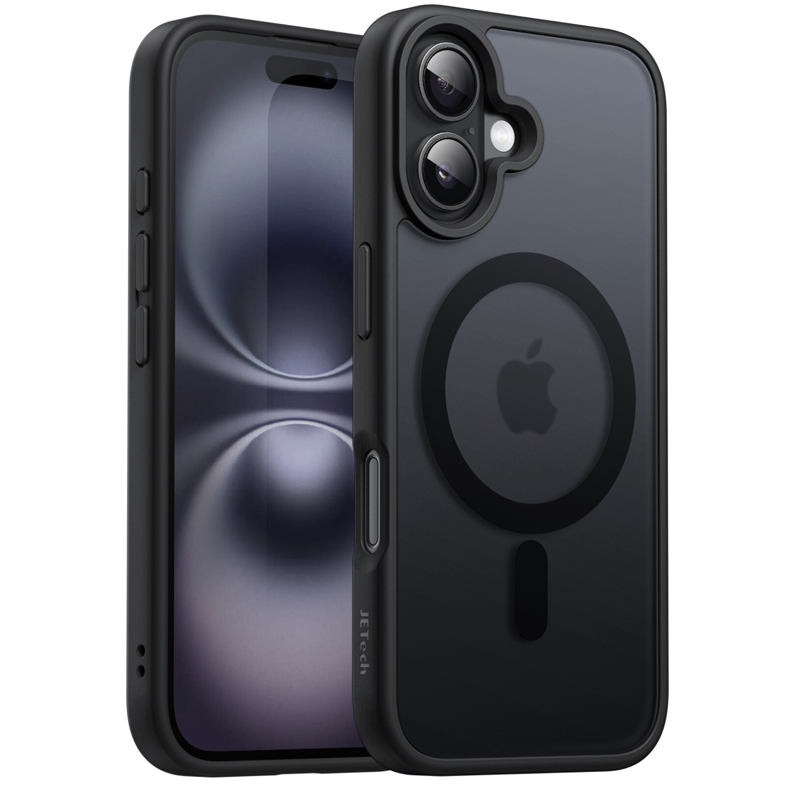 JETech Magnetic Case for iPhone 16 6.1-Inch Compatible with MagSafe, Slim Cover