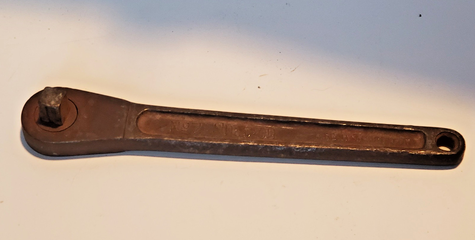 Vintage 1928 Snap-on No. 7 Ratchet Wrench 1/2