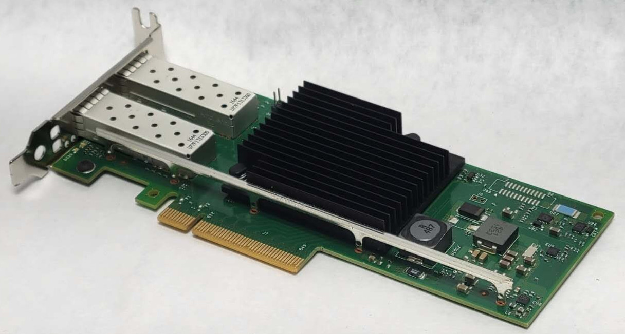 Dell Intel X710-DA2 Dual Port 10GbE Ethernet Network Adapter 5N7Y5 Low Profile Dell Intel X710-DA2 Dual Port 10GbE Ethernet Network Adapter 5N7Y5 Low Profile