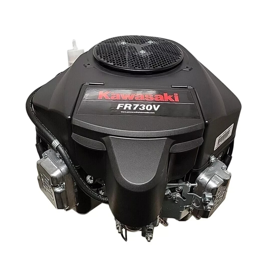 FR730V-BS40 24HP Kawasaki Vertical Shaft Engine 15 Amp 1