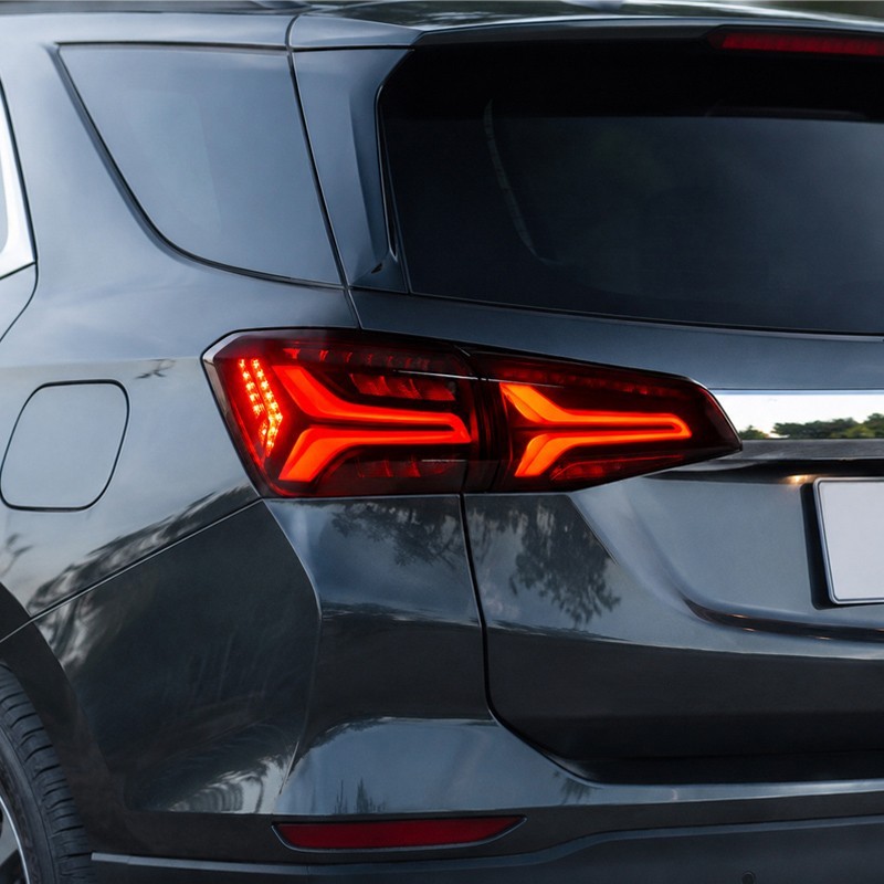 Smoked Len Taillights for Chevrolet Equinox 2017-2020 Car Dynamic Rear Lights