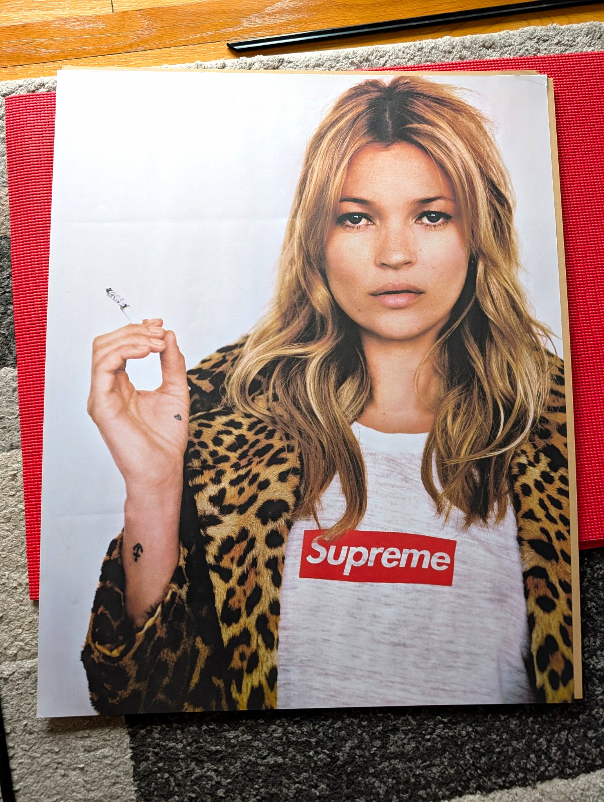 Supreme SS12 Kate Moss Poster  24x30
