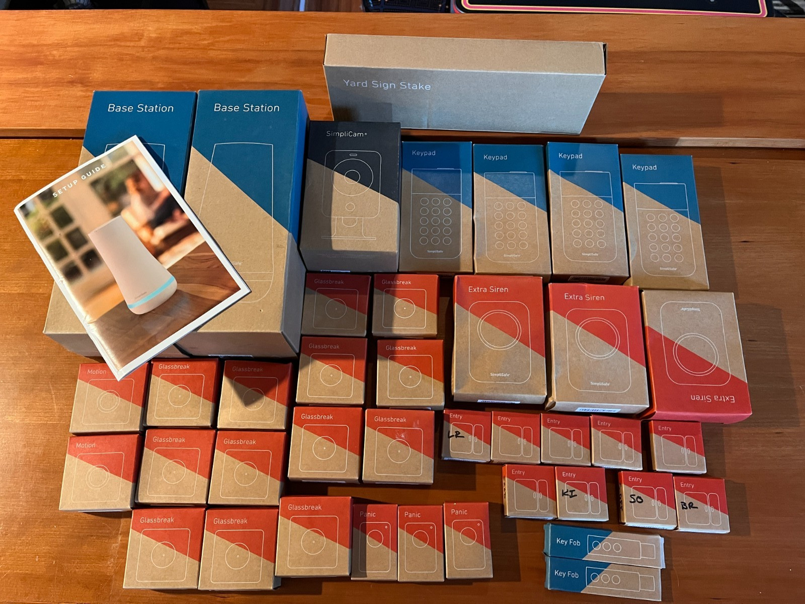SimpliSafe Gen 3 Huge Lot 2 Base 4 Keypad 2 Camera 22 Sensors Bundle