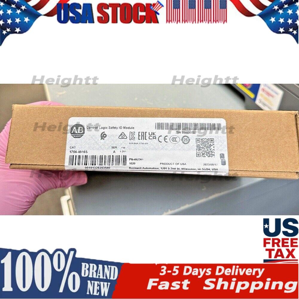 Allen-Bradley 1756-IB16S ControlLogix Safety I/O Module SEALED  US Free Tax
