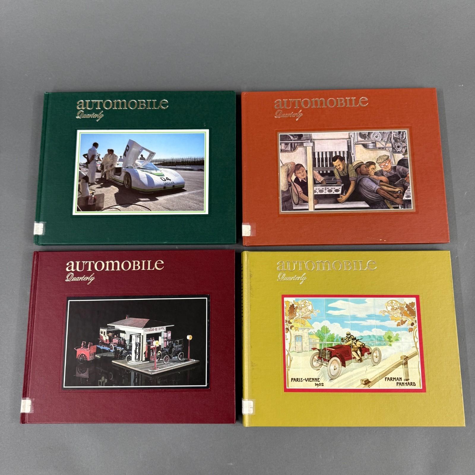 AQ Automobile Quarterly Vol 23 Complete Issues 1-4 Hardcover 1985 Vintage Car