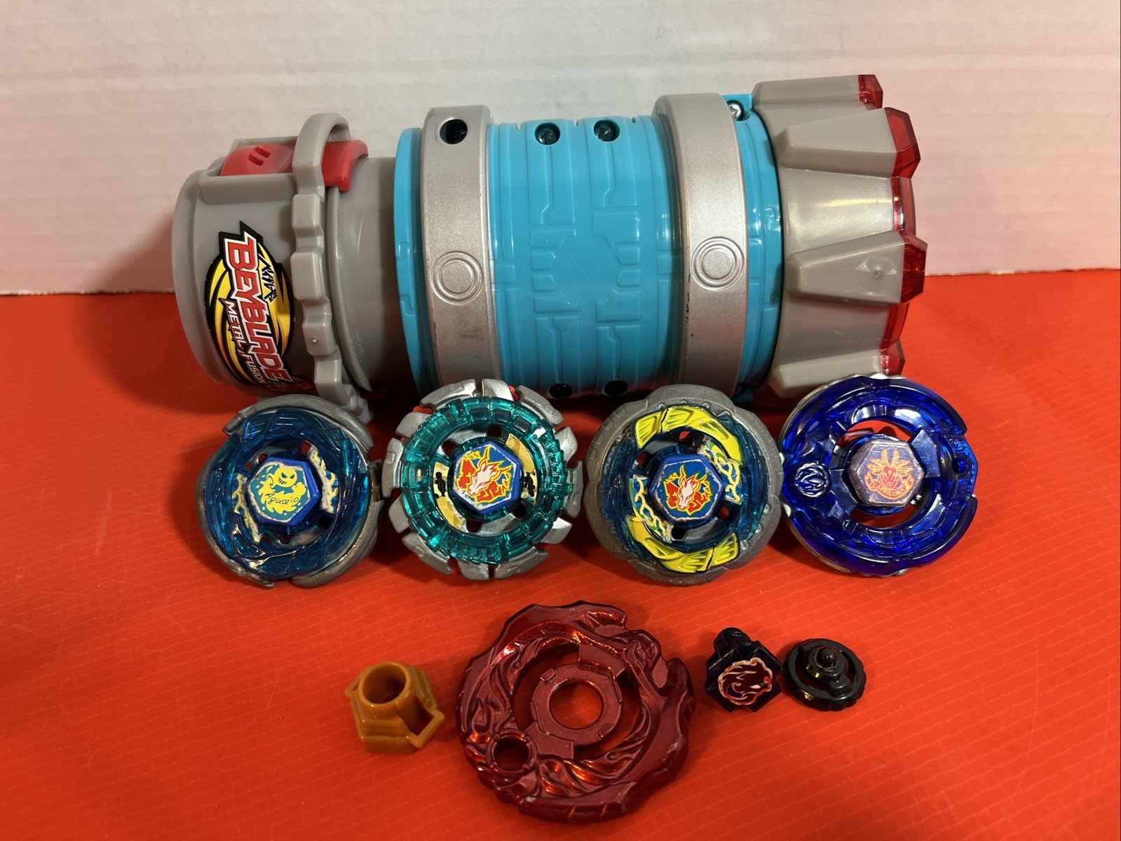 Beyblade Metal Fusion Assembly Chamber Rare Aquario And More 