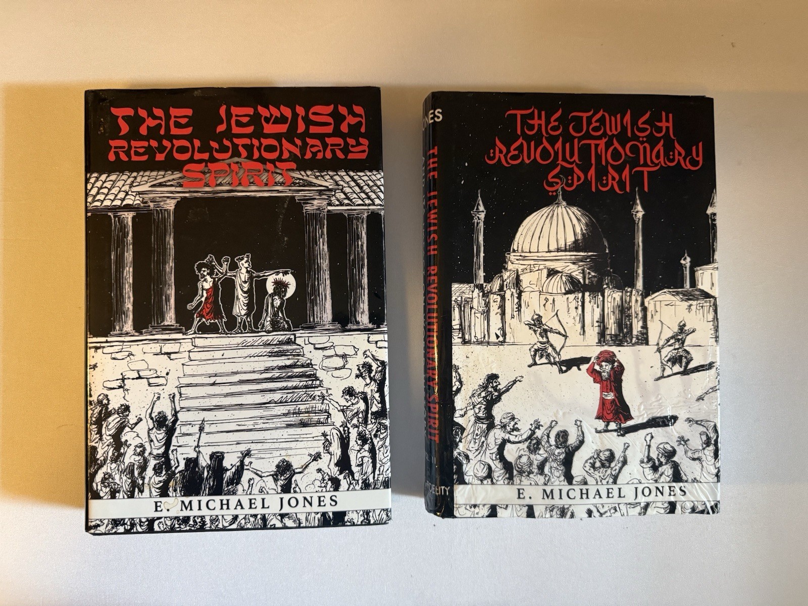 The Jewish Revolutionary Spirit Volume One And Two Hardcover E Michael Jones
