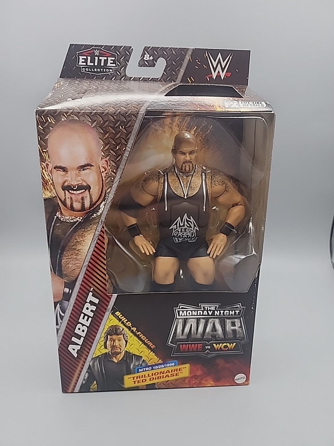 WWE Albert Figure Monday Night War Elite Collection WWE Albert Figure Monday Night War Elite Collection