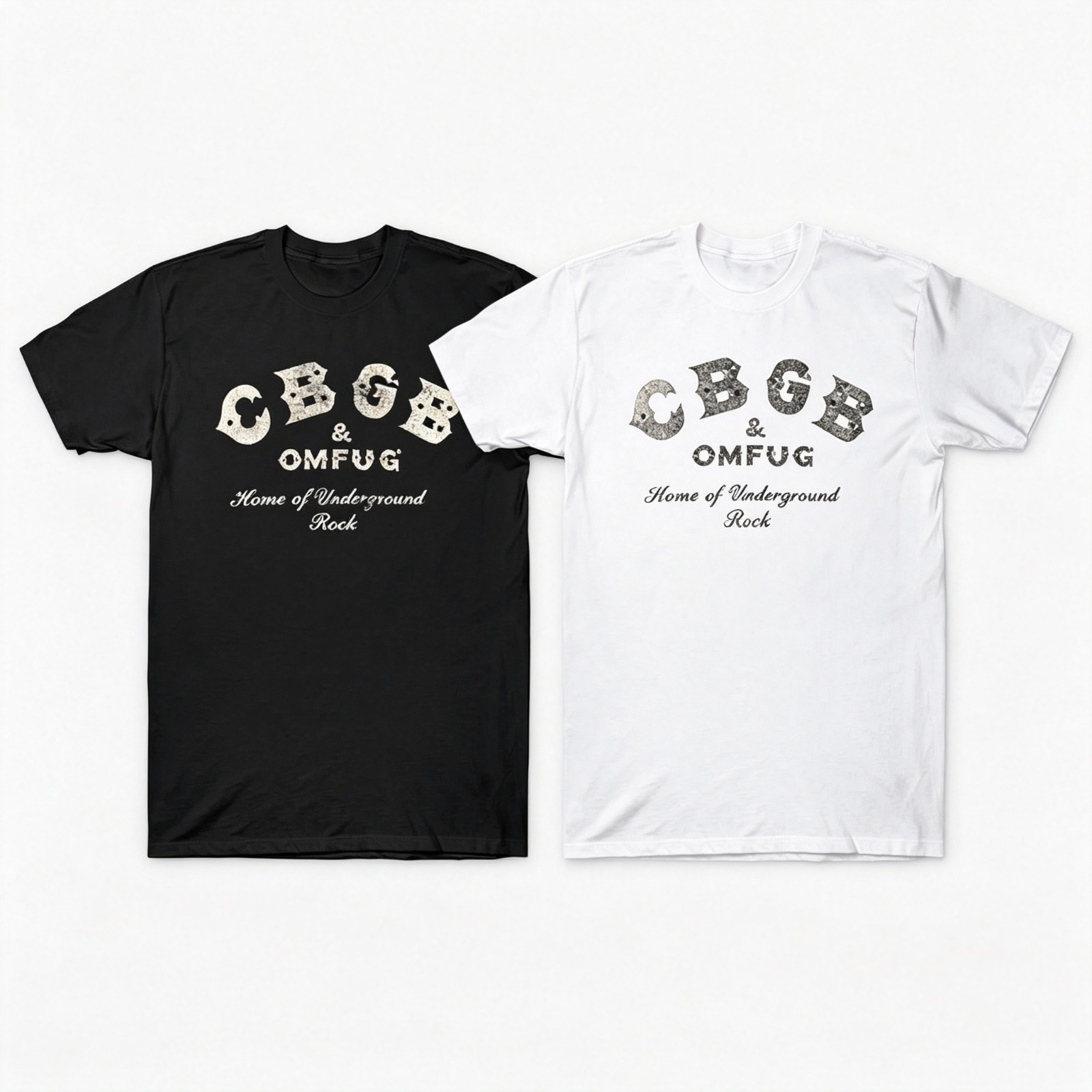 CBGB OMFUG Home Of Underground Rock Retro Music T‑Shirt SIZE S‑5XL