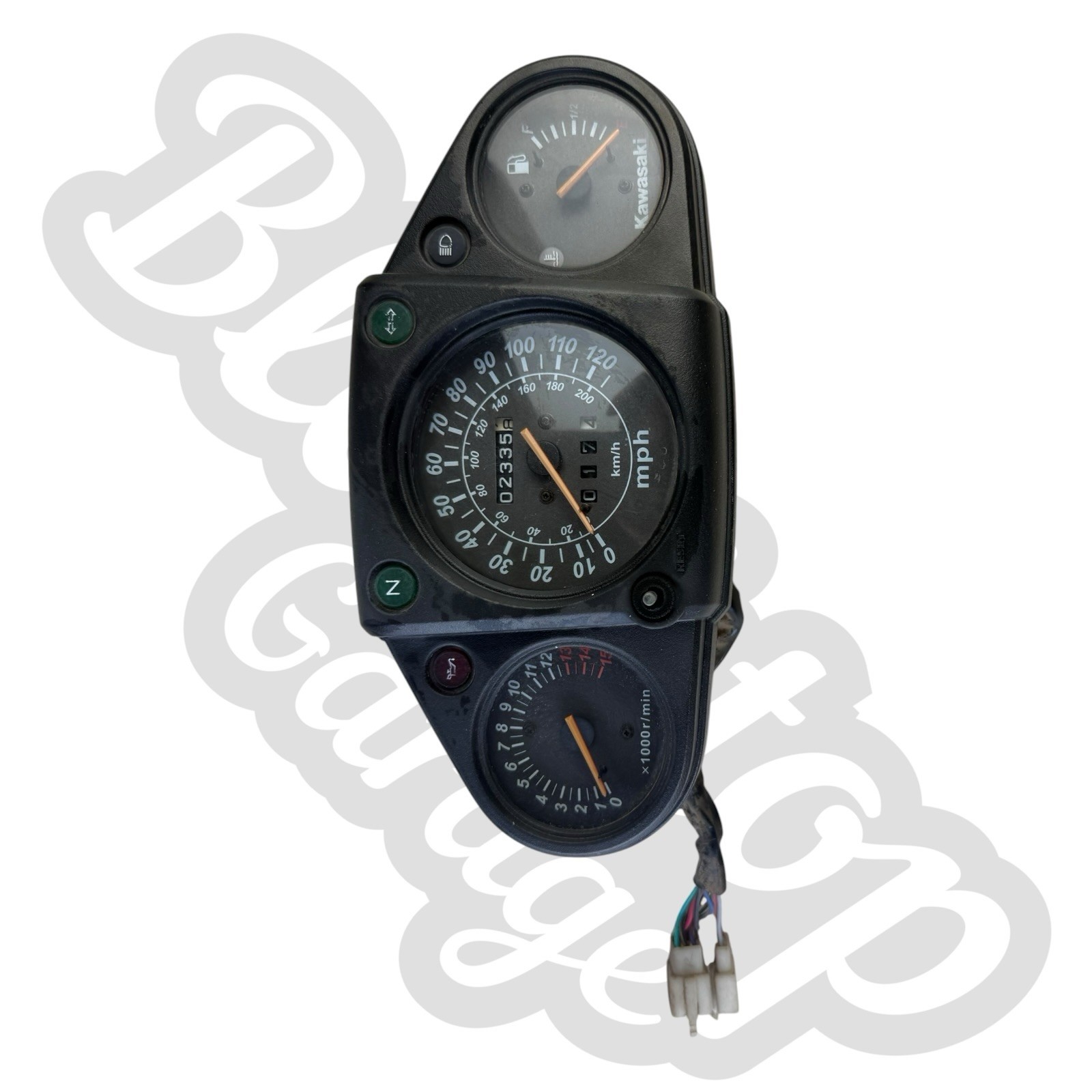 08-12 KAWASAKI NINJA 250R SPEEDO TACH GAUGES DISPLAY CLUSTER SPEEDOMETER 3K