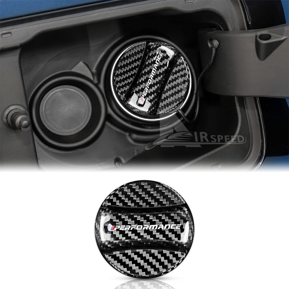 For BMW E46 E60 E92 E93 F30 F31 G20 G80 Gas Fuel Tank Cover REAL Carbon Fiber