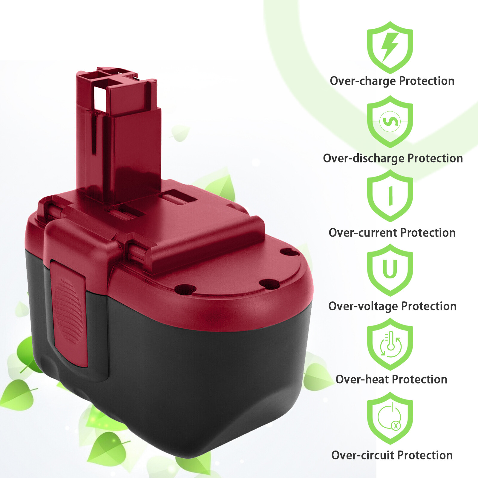 For Bosch 24V BAT030 BAT031 BAT299 BAT240 GBH 24V,GLI 24V,GSA 24V 4.0Ah Battery