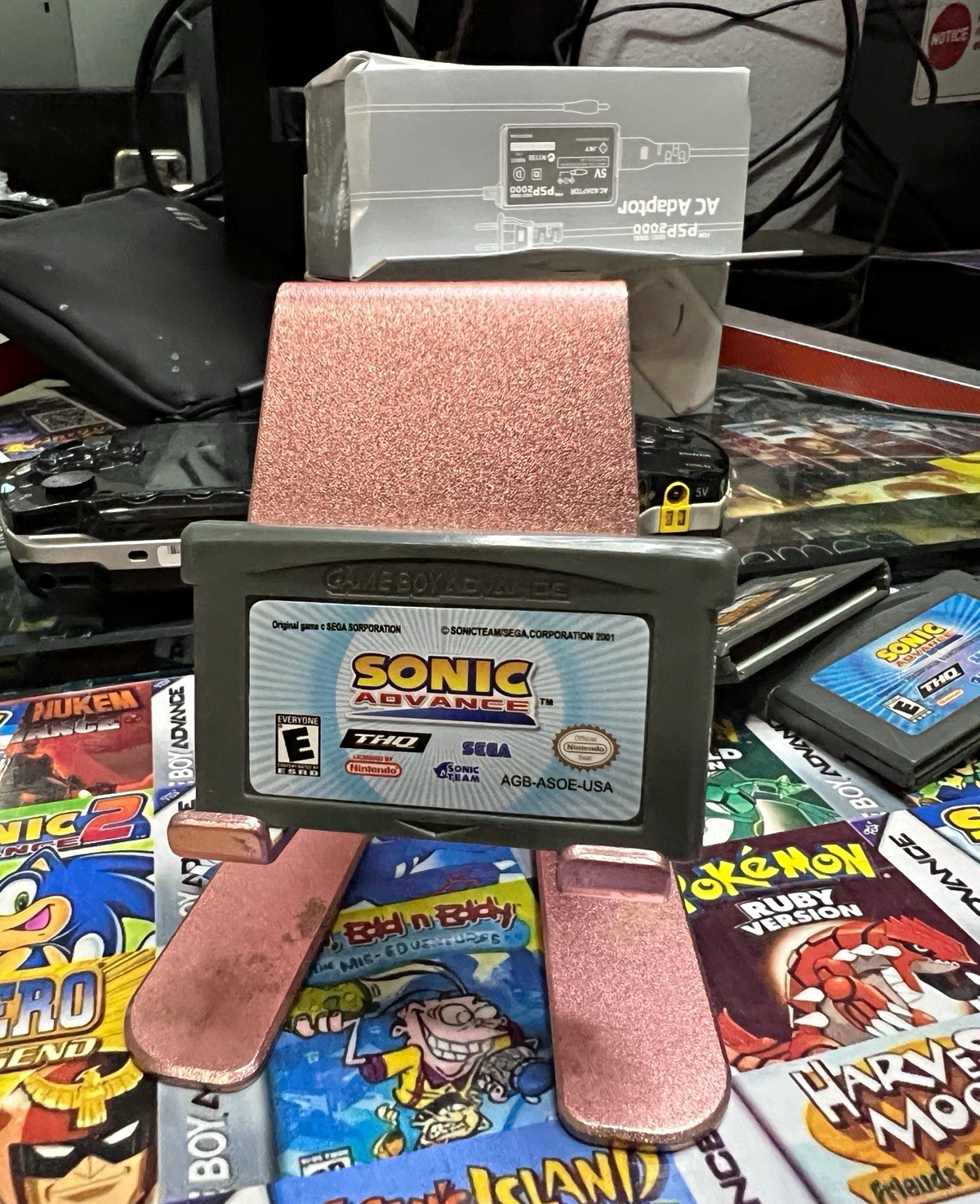Nintendo Game Boy Advance Sonic Advance THQ Cartridge E NTSC-U/C 2001