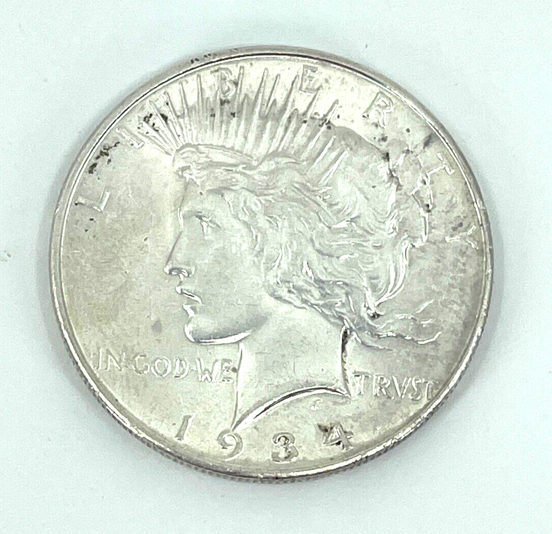 1934-D ,U.S. Silver Peace Dollar Original Luster