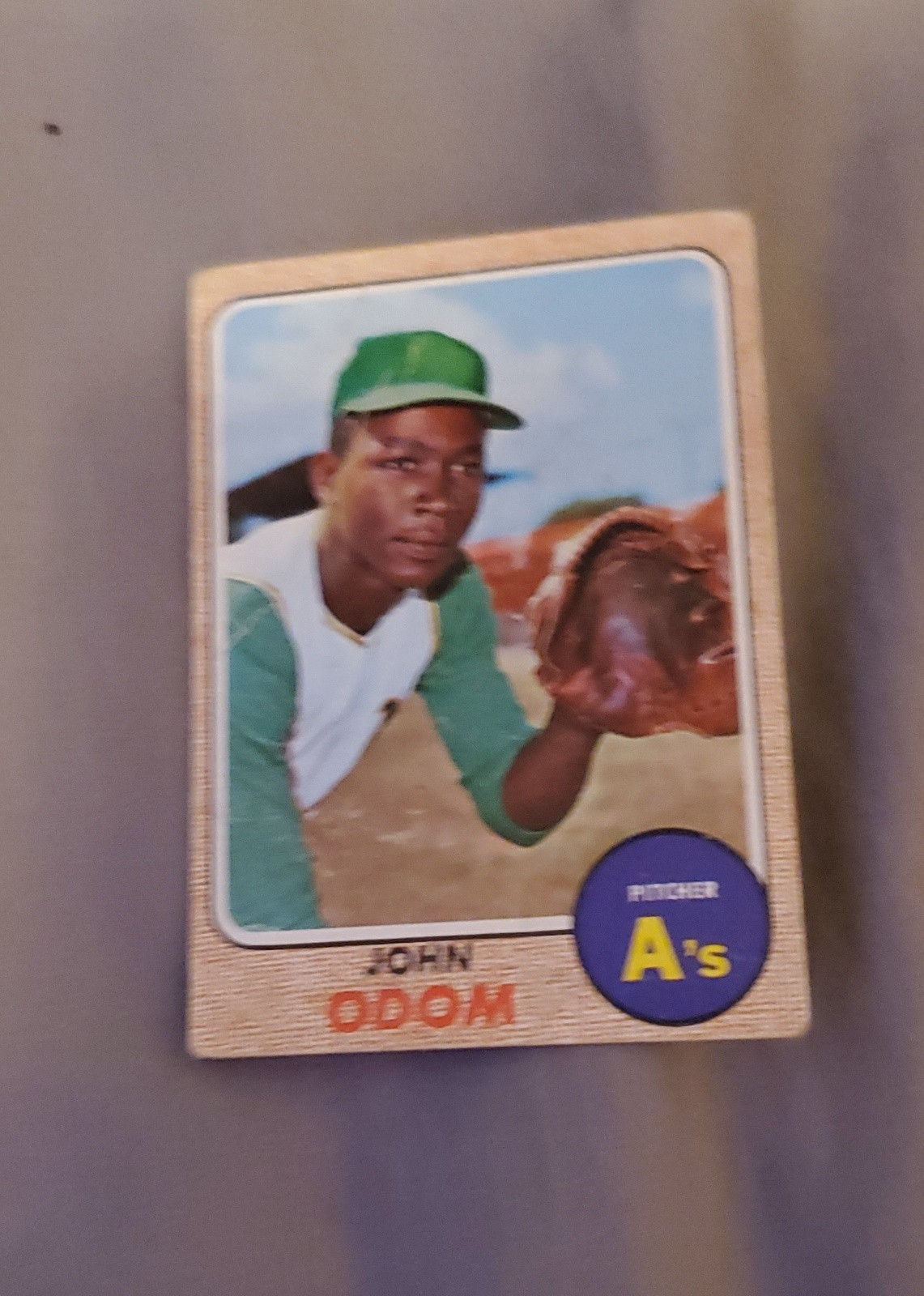 1968 Topps - High # Blue Moon Odom #501