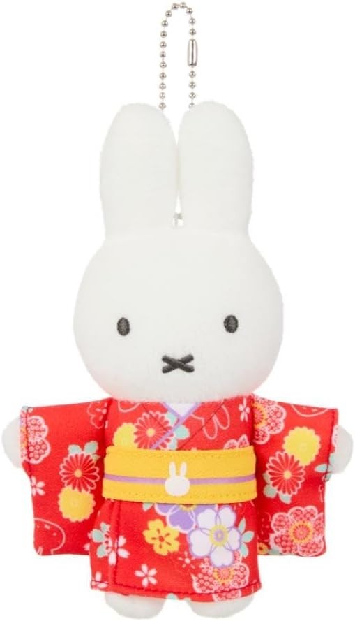 Miffy Kimono Mascot Keychain Japanese Style Sekiguchi Japan Cute Doll 608683