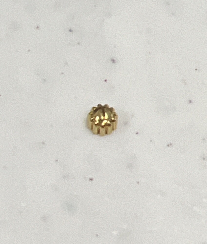Ebel Crown 18k Yellow Gold 3.5mm Authentic Original