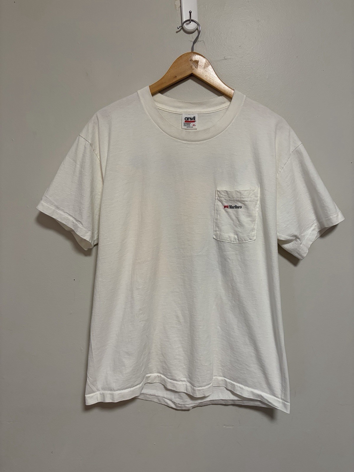 Vintage 90s Marlboro Cigarettes Adventure Team Single Stitch Pocket T Shirt XL