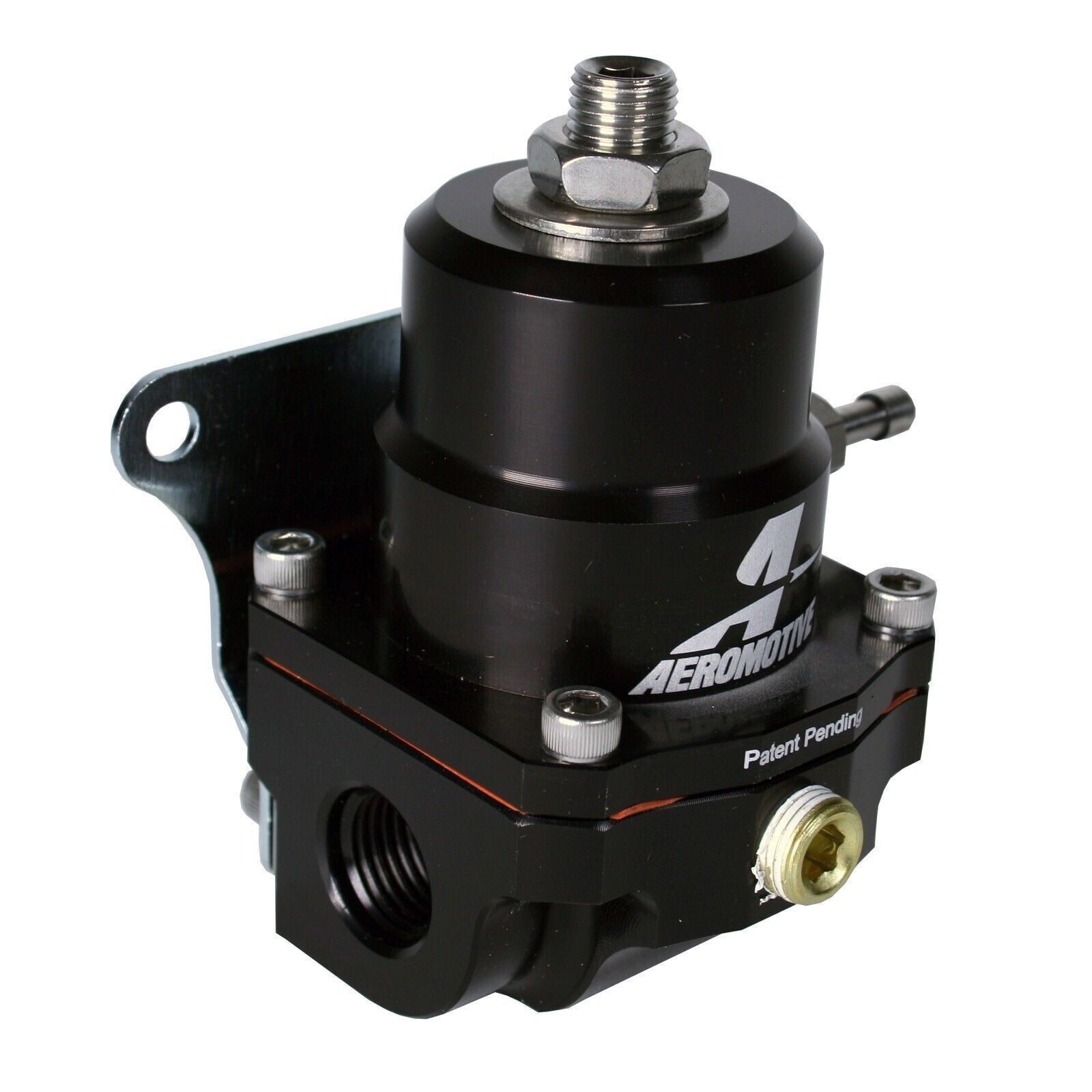 Aeromotive 13138 A1000 Gen II EFI E85 Fuel Pressure Regulator FPR -6 AN BLACK